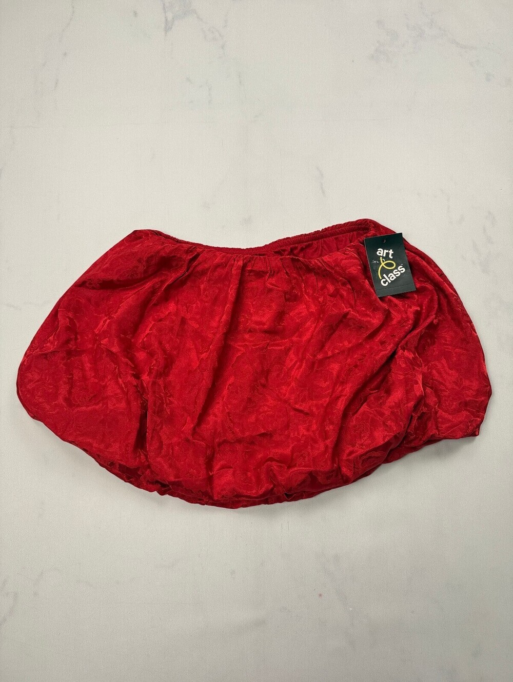 Art Class Classic Skort Red Modern Feminine - Girls L (10/12)